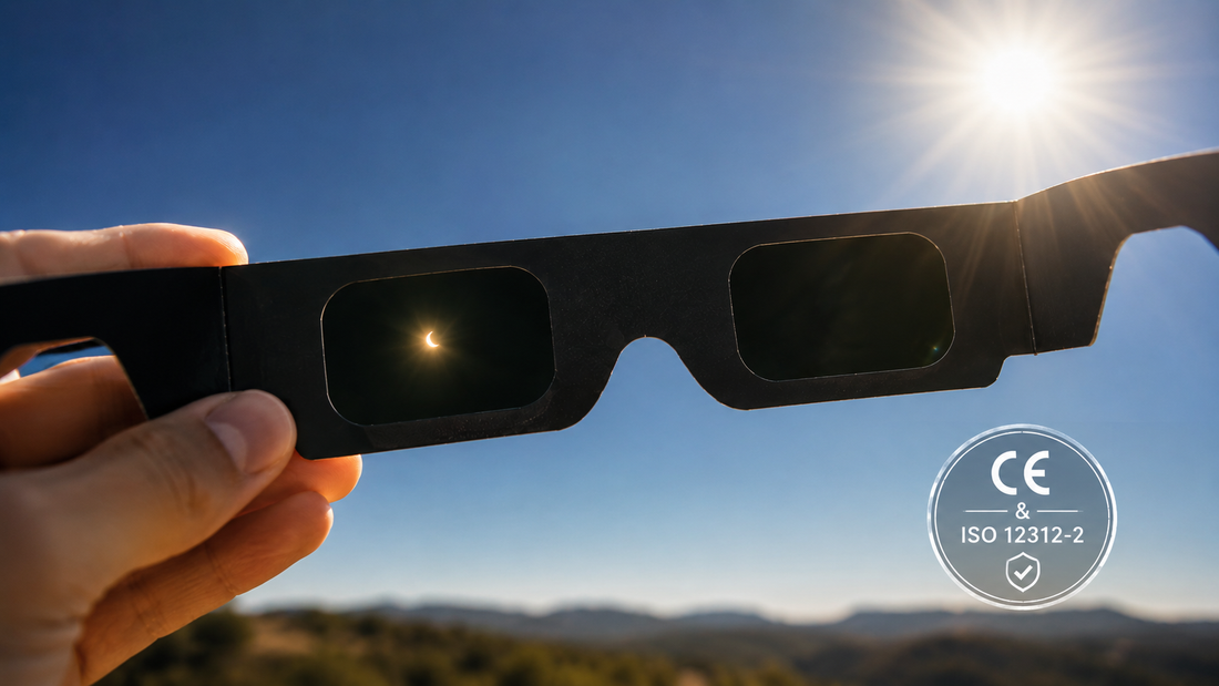 Lunettes éclipse solaire : comment choisir et norme CE ISO 12312-2