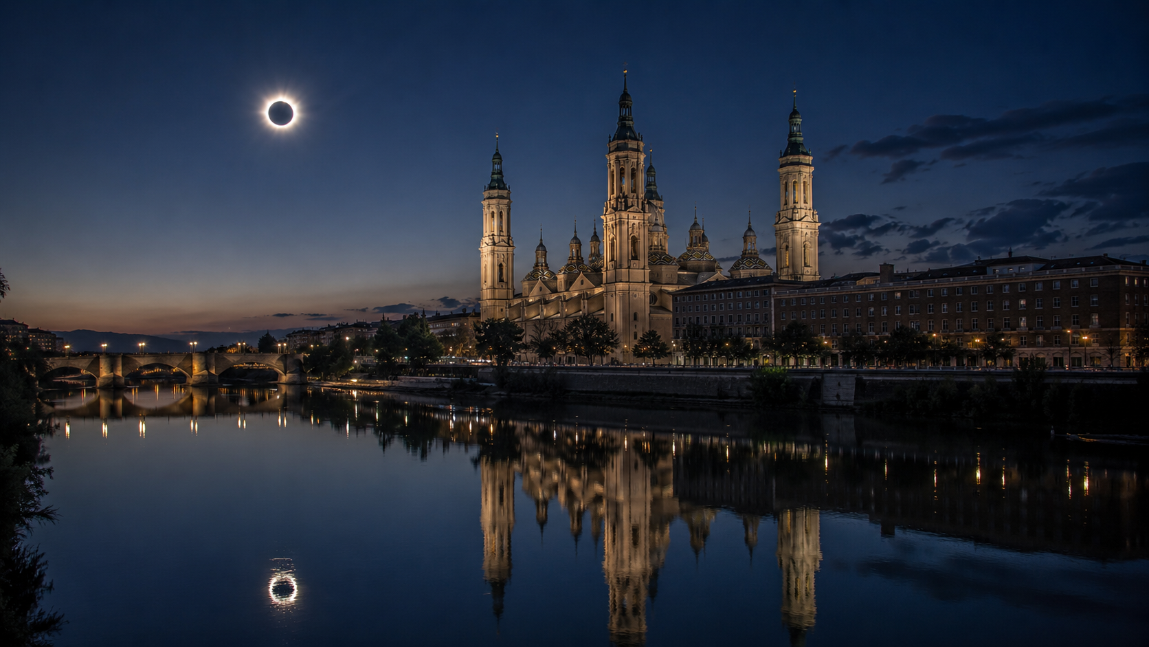 Éclipse du 12 août 2026 à Saragosse : où la voir en toute sécurité