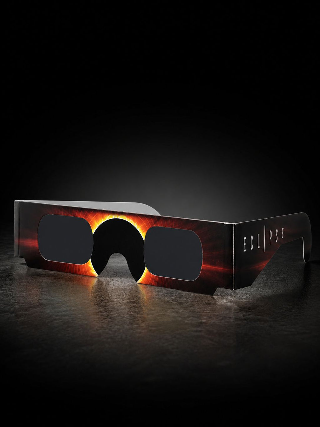 Lunettes d'éclipse solaire certifiées — pack de 20, éclipse du 12 août 2026
